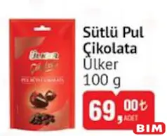 ÜLKER SÜTLÜ PUL ÇİKOLATA 100 G